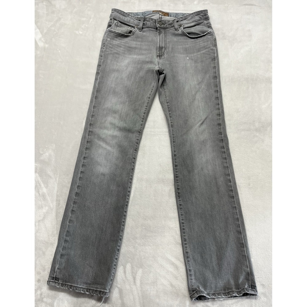 VTG PPD Paige Premium Denim DOHENY Jean Men 32 Gray Distressed Straight Stretch